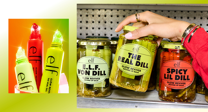 E.l.f. Cosmetics' Pickle Lip Balm collection